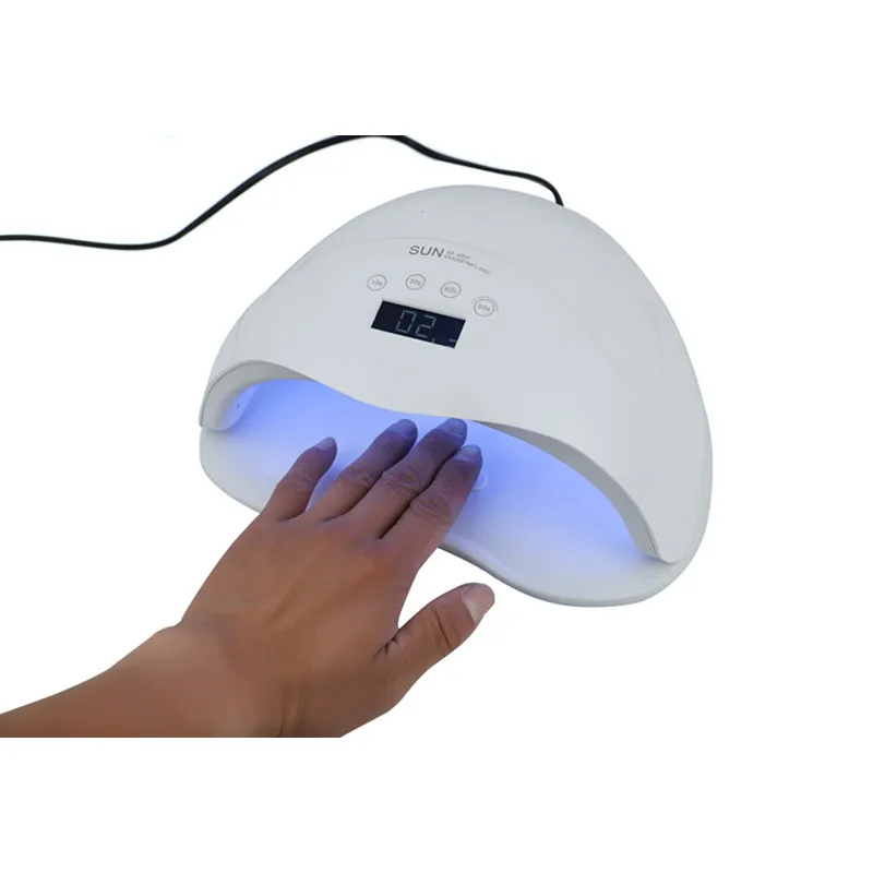 Лампа для ногтей SUN5 Plus 48 Вт с ЖК дисплеем и таймером|led lamp nail dryer|nail dryernail dryer led |