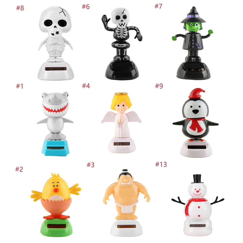 

1 Pcs Bobble Dancer Toy Solar Powered Dancing Animal Car Decor Swinging Animated Kids Gift Car Ornament