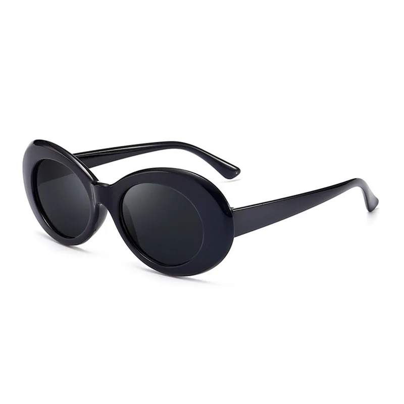 

WOMEN Oval novelty sunglasses WOMEN 2018 new hip hop style color lenses retro glasses summer travel trend accessories