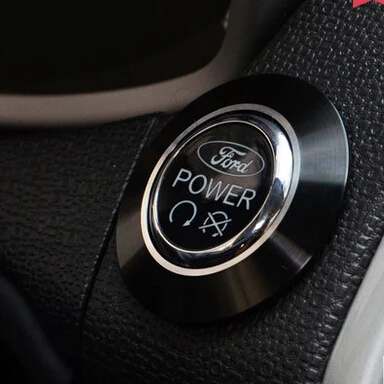 Car Key Ring key push button ignition decoration ring