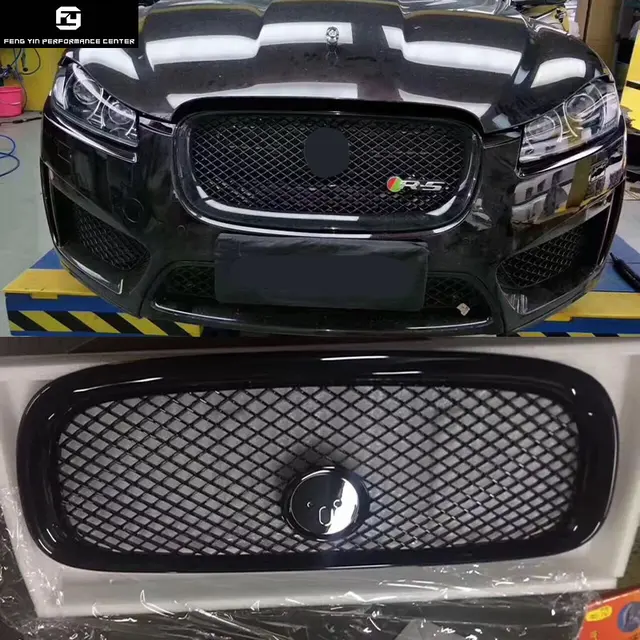 Racing grills XF RS style front bumper grill car body kit grille For