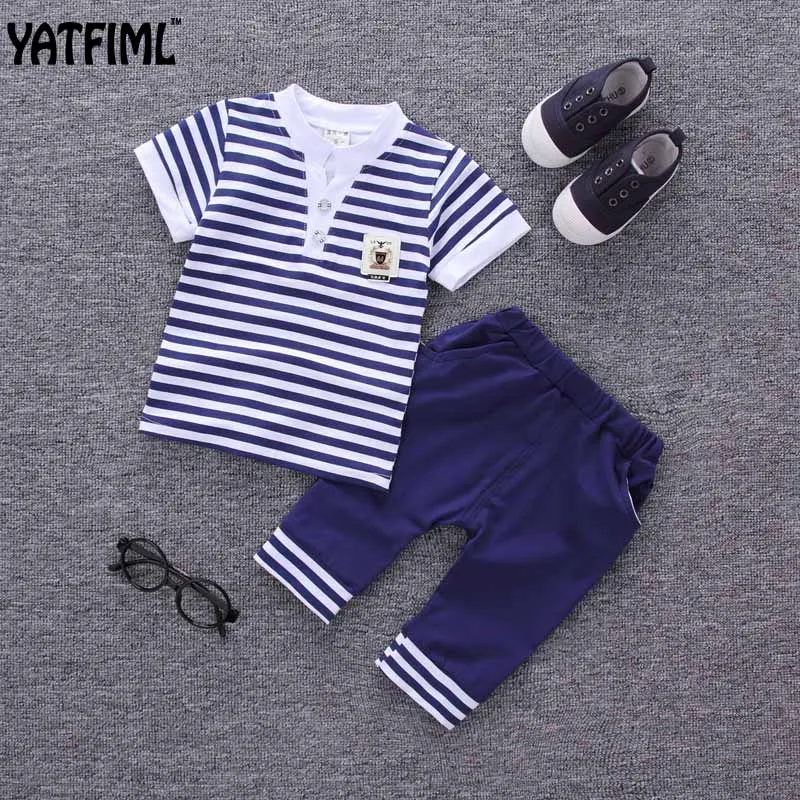 

YATFIML Baby girl boy sport set T-shirt for girls and Pants for newborn baby 2pcs suits Spring Summer Antumn blusa infantil 0-3T