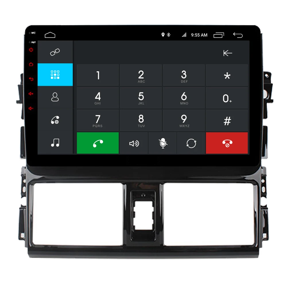 Sale RoverOne Android 9.0 Octa Core Car Radio GPS For Toyota Vios Yaris L 2013 - 2015 Touchscreen Multimedia Player Stereo Head Unit 2