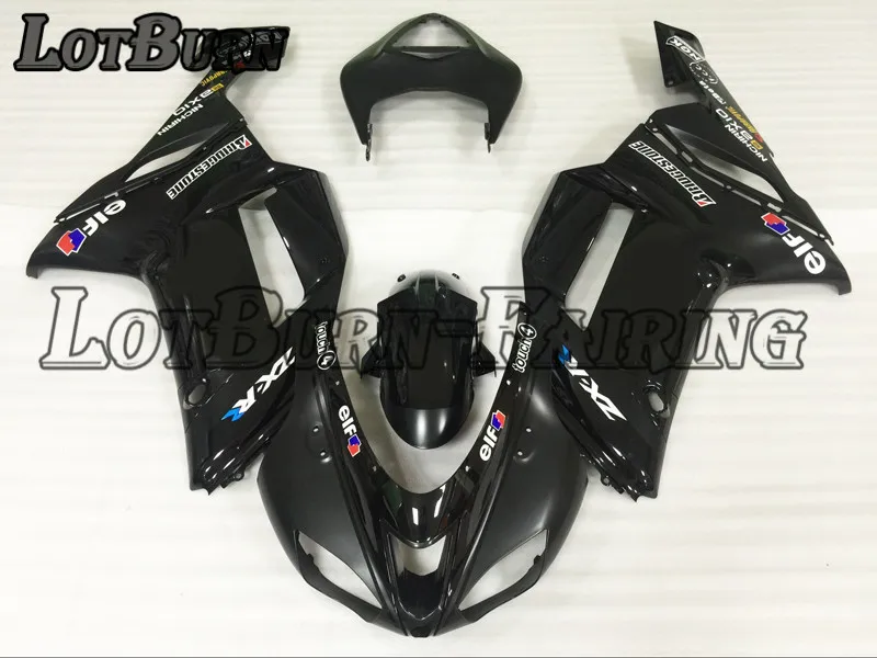 

Custom Made Motorcycle Fairing Kit Fit For Kawasaki ZX6R 636 ZX-6R 2007 2008 07 08 ABS Fairings fairing-kit Injection A670