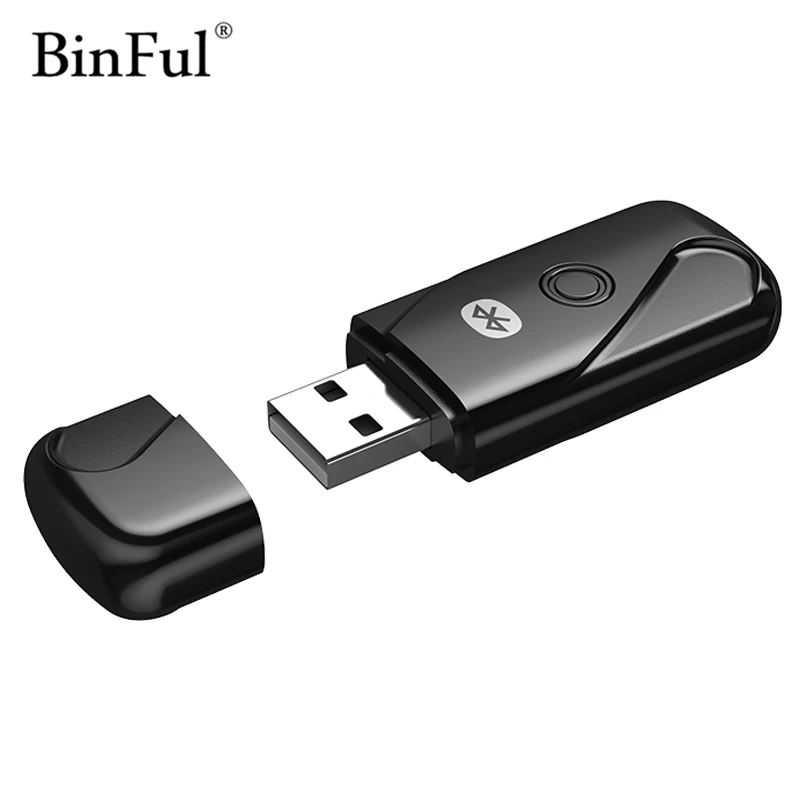 USB Bluetooth адаптер V4.2 беспроводной bluetooth Dongles с переключателем музыкальный звуковой