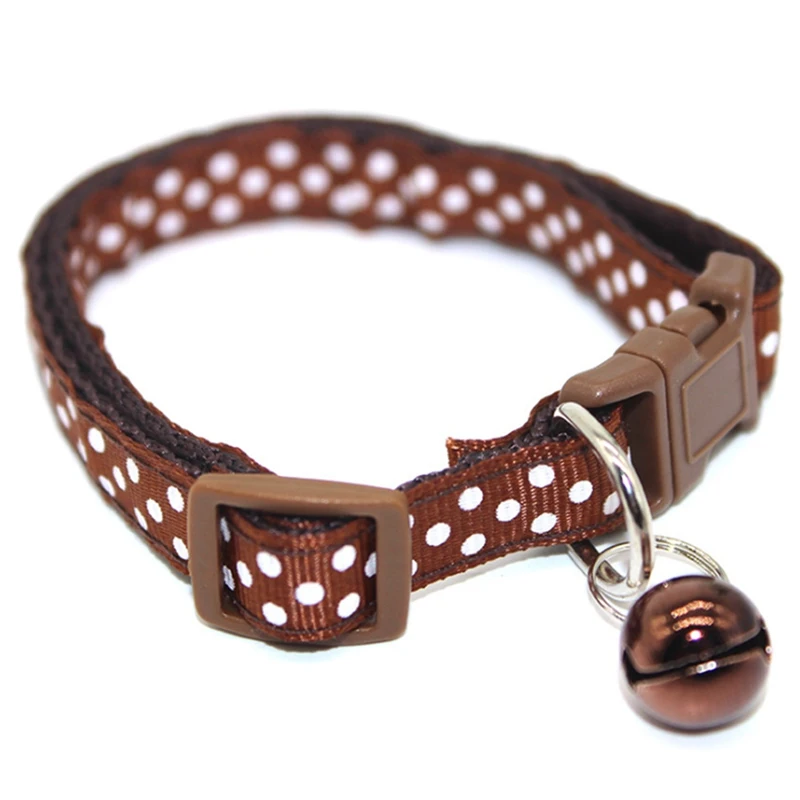 

1.0cm Patch Bell Netting Buckle Pet Cat Dog Collar Puppy Collar for pug small pet dog cat drop shipping
