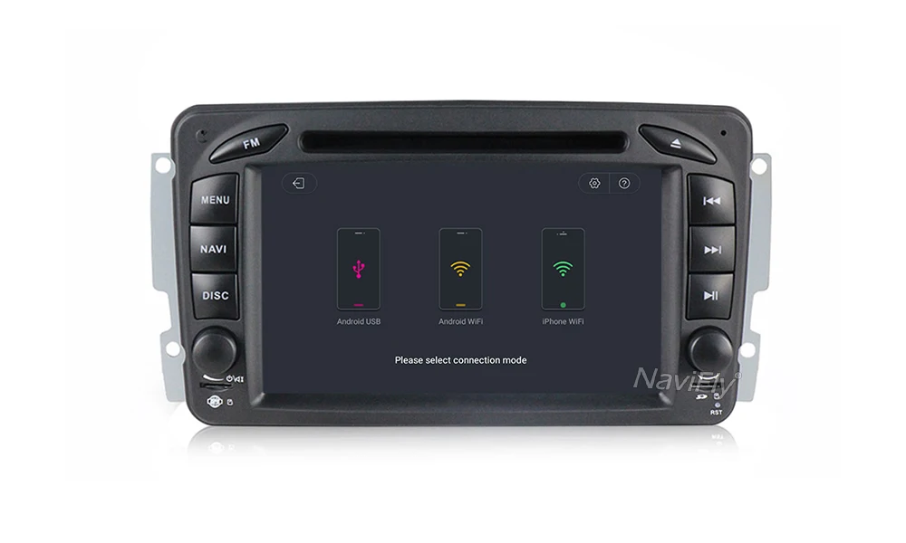 Sale NaviFly 7 inch 2 din Android 8.0 car dvd radio GPS for Mercedes Benz W209/W203/W168/M/ML/W163/W463/Viano/W639/Vito/Vaneo 13