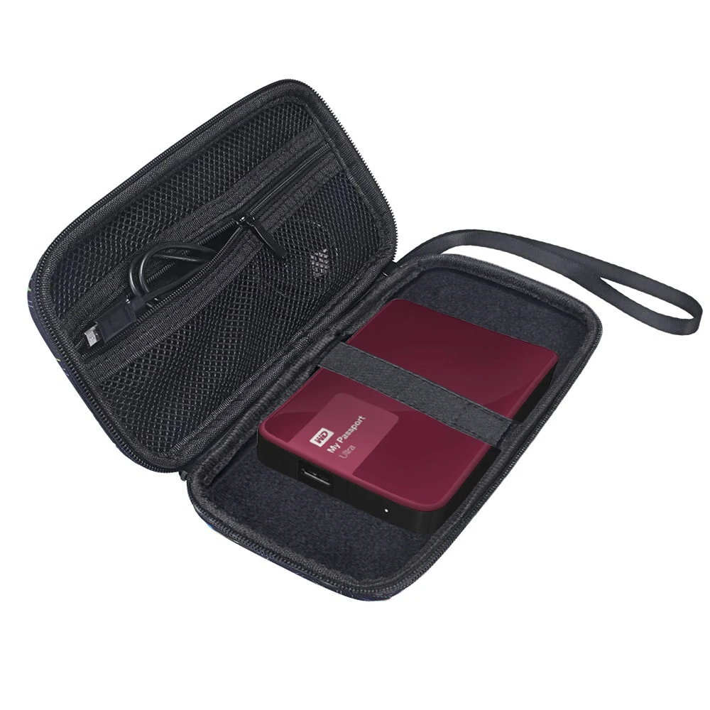 2018 Newest EVA Hard Bag Cover Box Case for WD 1TB 2TB 3TB 4TB USB 3.0 My Passport Portable External Drive | Мобильные телефоны и