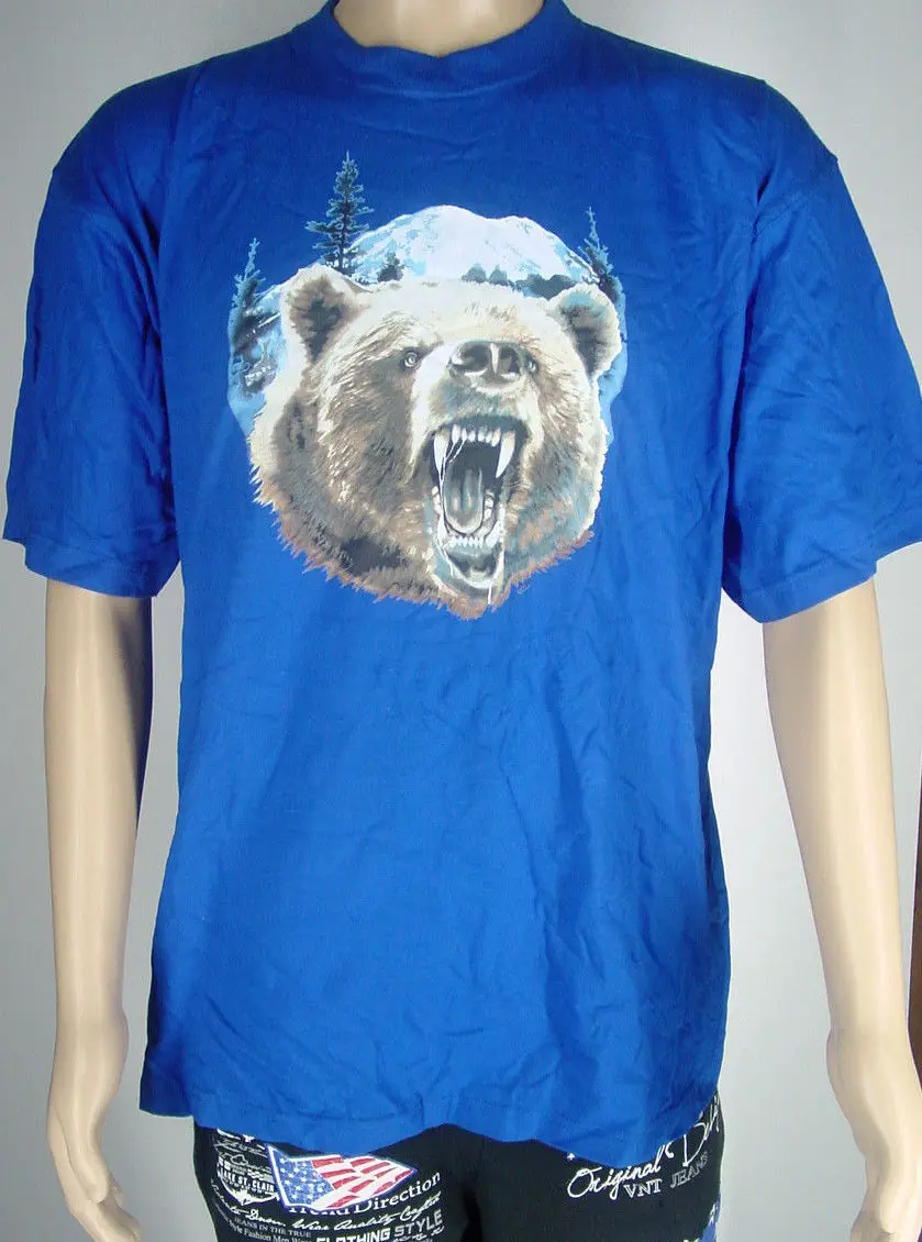 Футболка &quotGrizzly Bar&quot S M L XL XXL viele Farben auch als Damen Shirt NEU|Футболки| |