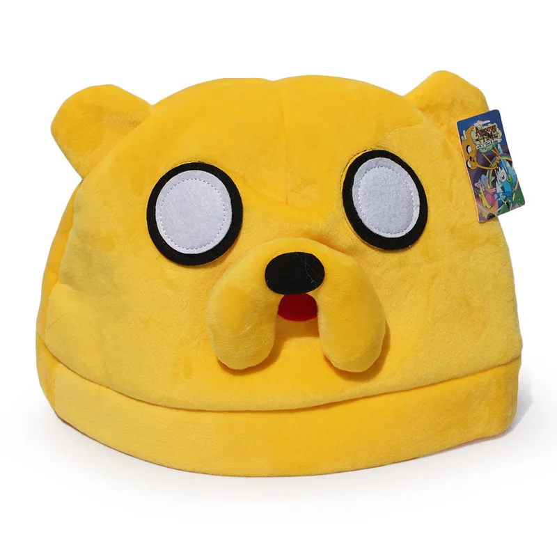 Adventure Time Finn And Jake Plush Hat Cosplay Toys For Adult Gifts Free Shipping