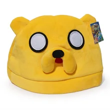 Adventure Time Finn And Jake Plush Hat Cosplay Toys For Adult Gifts Free Shipping