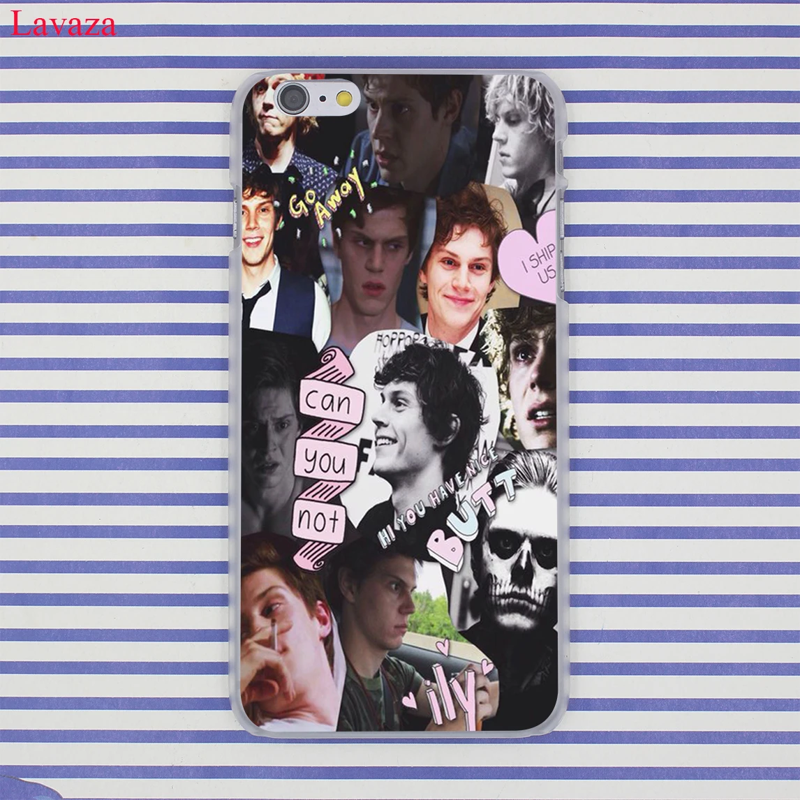 Твердый чехол для телефона Lavaza Evan Peters iPhone XR XS X 11 Pro Max 10 7 8 6 6S 5 9 SE 4 6|phone cases|case acase plus |