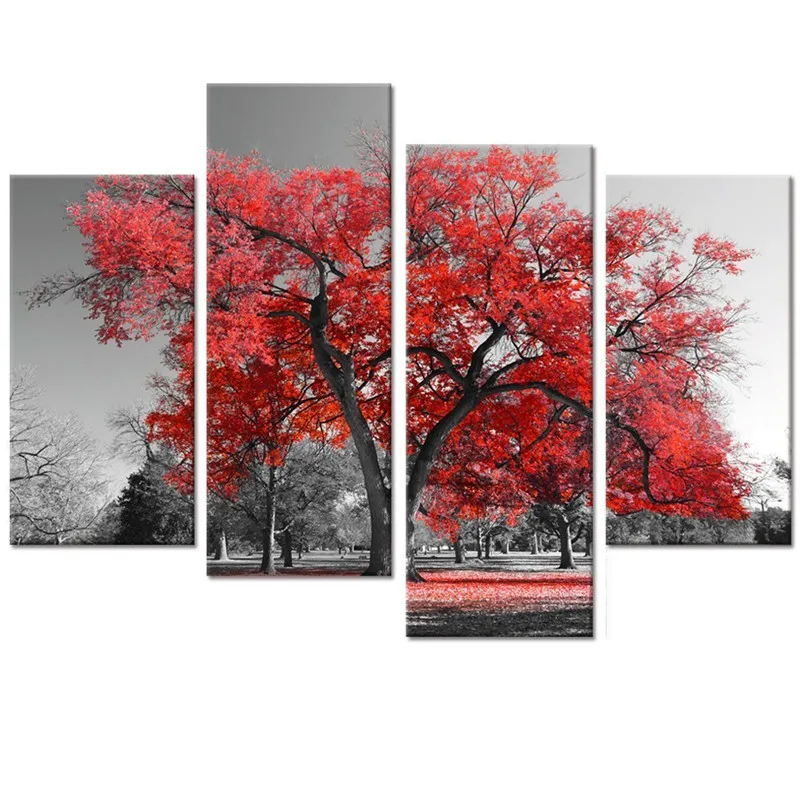 Wall Art Red online get cheap multi panel canvas wall art -aliexpress Wall Art Red online get cheap multi panel canvas wall art -aliexpress