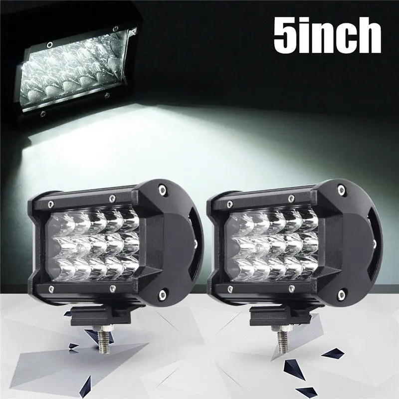 

2pcs Car Fog Light IP67 Waterproof LED Lamps For Cars 12V-24V Auto LED Driving Work Light White LED Chips Spotlight