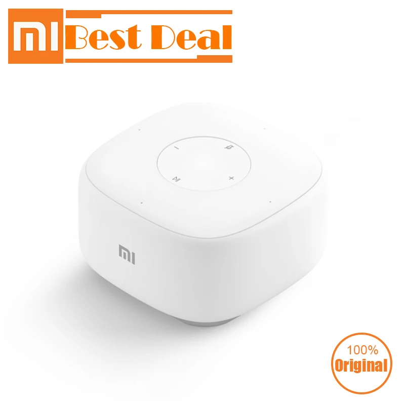 

Original Xiaomi Mi Speaker Mini 2.4G Wifi Voice Smart Speaker Portable Speaker Bluetooth 4.1 with Mic for Smart home Mobile phon
