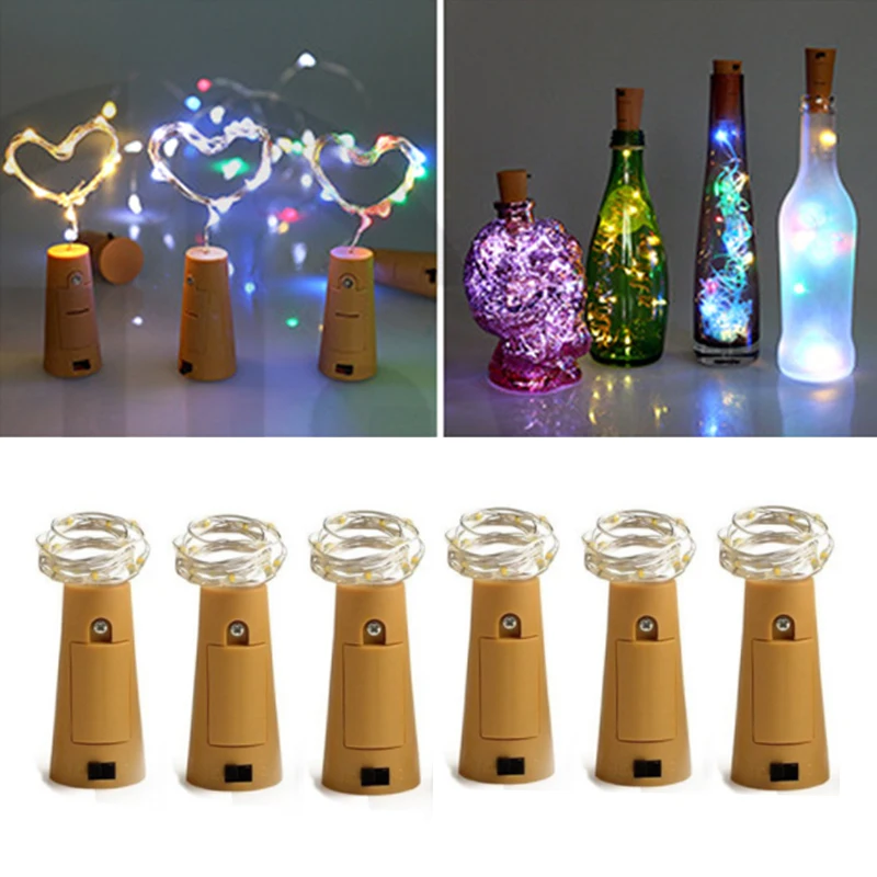 

15LED Bottle Fairy String Light Xmas Wedding Party Home Decor With Battery
