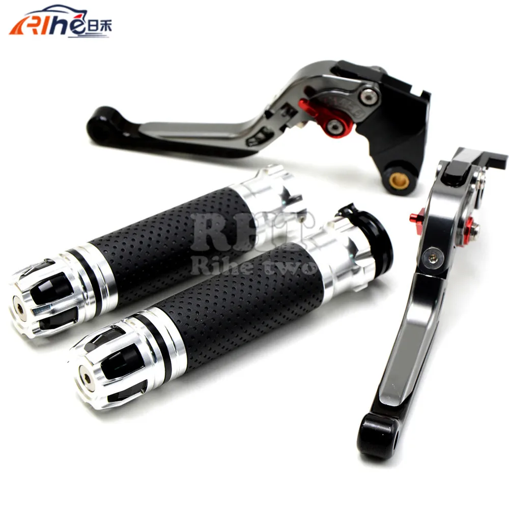 

CNC Handlebar Motorcycle Handle Bar Grips Adjustable Clutch Brake Levers For SUZUKI GSR750 GSR 750 GSX-S750 GSX R 750 2011 2012