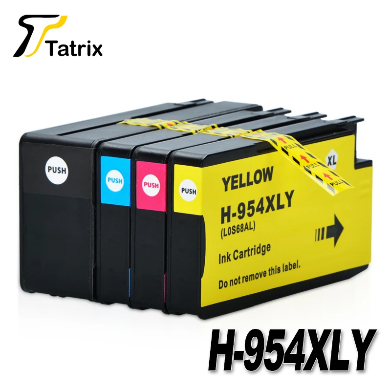 Новинка для HP 954 954XL полный Картридж BK/C/M/Y OfficeJet Pro 7740 8210 8710 8715 8716 8720 8725 8730 8740
