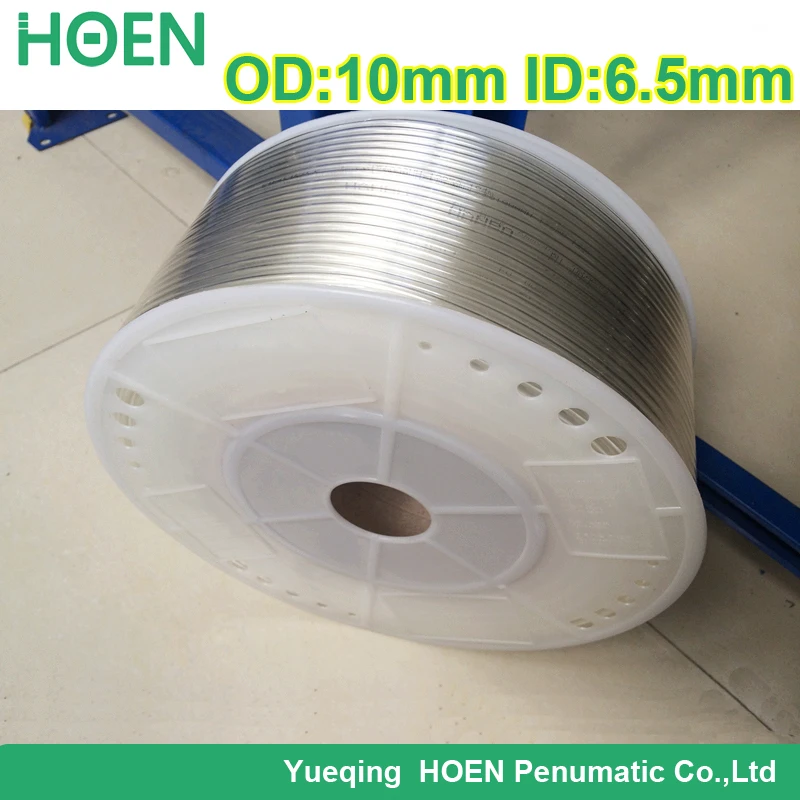 

PU Pipe 10*6.5mm for air & water 10M/lot Pneumatic parts pneumatic hose ID 6.5mm OD 10mm