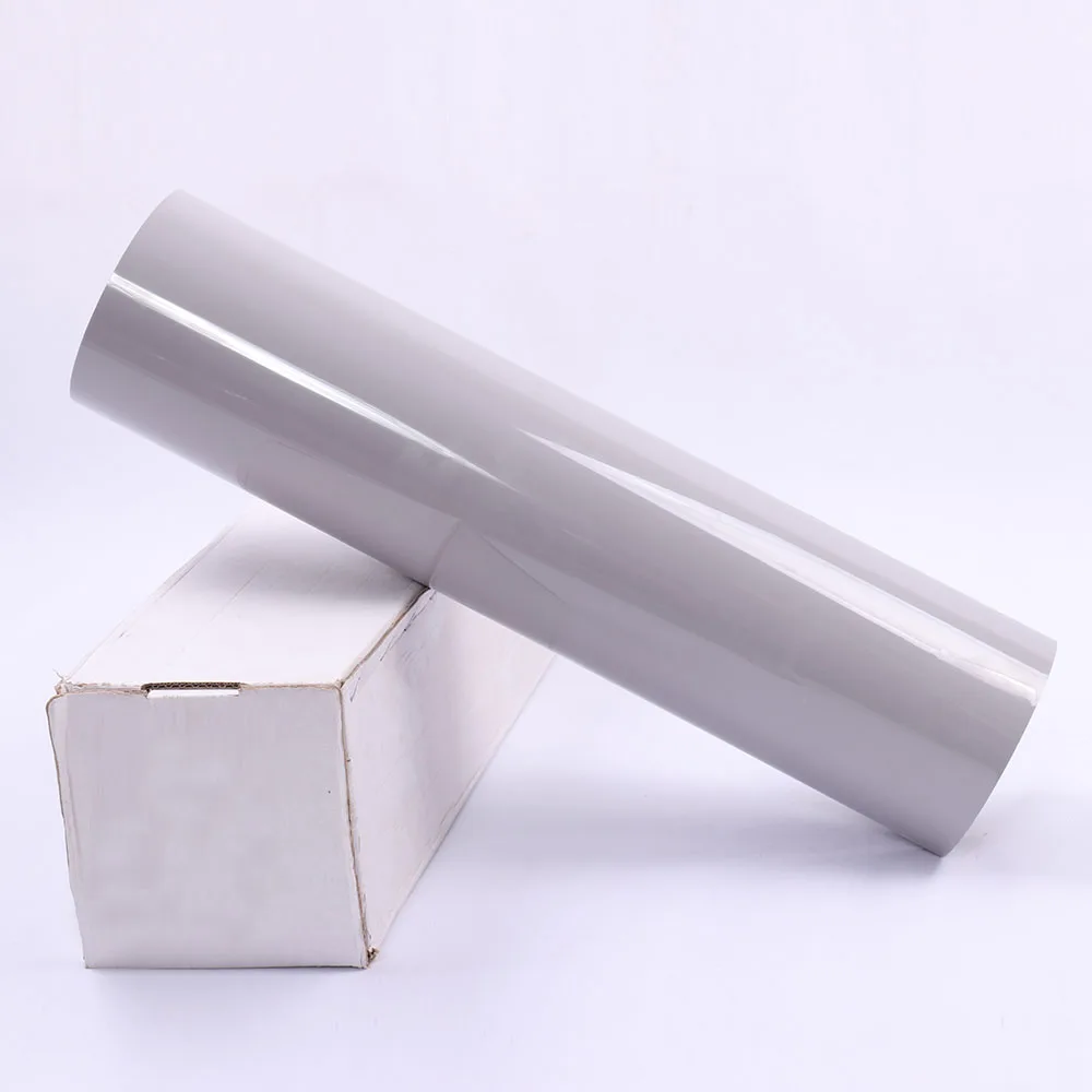 0.5x25m Grey wholesale 1 Roll PVC Heat Transfer Vinyl Iron