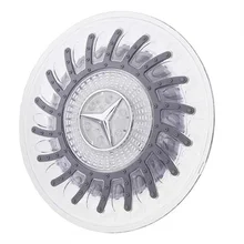 Светодиодный смешанный цвет изменение с регулируемой температурой воды ручной головы Ванная комната Романтический смешной спа душ оросительное сопло