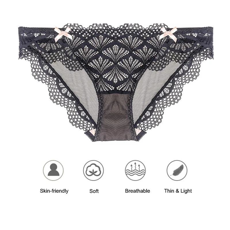 Women Stretch Lace Sexy Bra and Brief Set Back Closure Push Up 1-2 Cup Bralette Lady Adjustable Strap Wire Free Bras Lingerie (16)