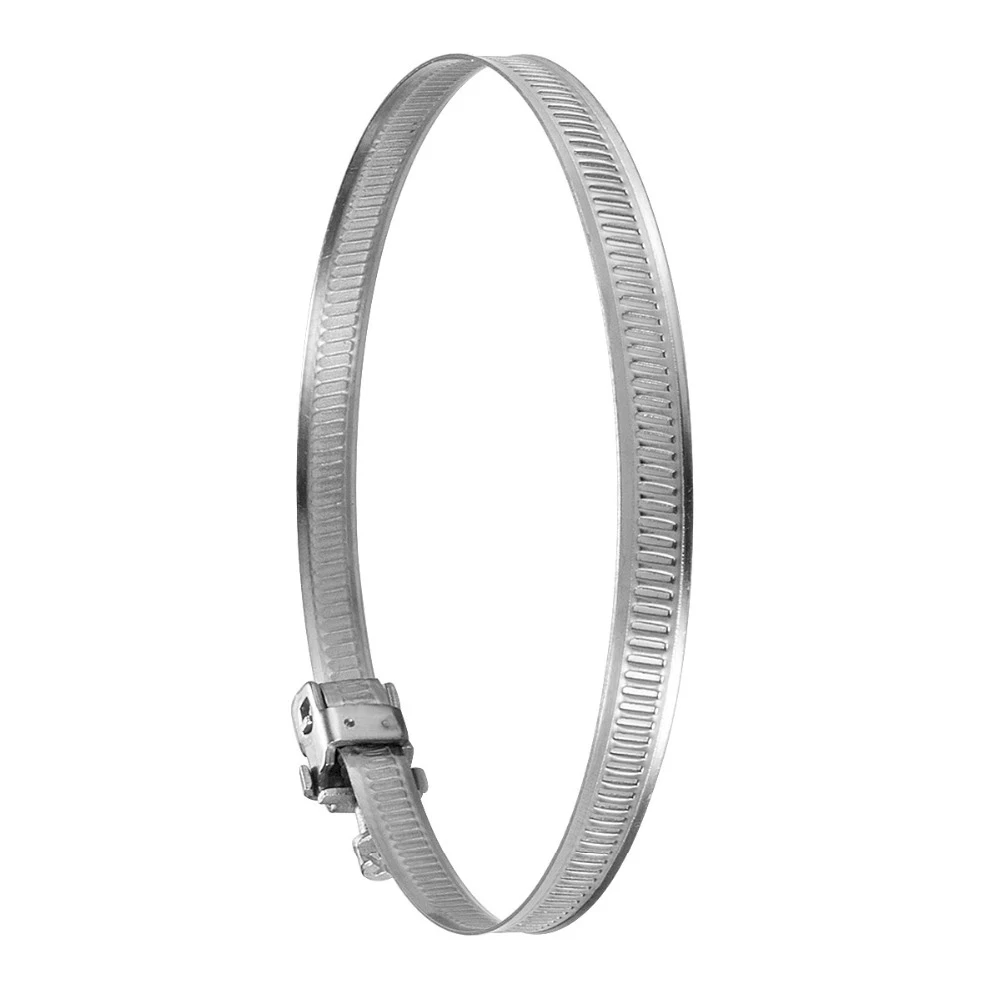 1pc 4/5/6/8'' Stainless Steel Drive Hose Clamp Adjustable Fuel Pipe Tube Clips Gear Clip Clamp for Pipe Tube Anti-oxidation