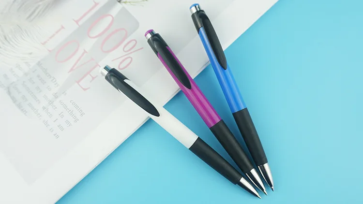 0,7 мм синие чернила 500 шт./компл. многоцветная шариковая ручка-баннер Пользовательский логотип рекламная ручка продвижение подарок рекламная ручка