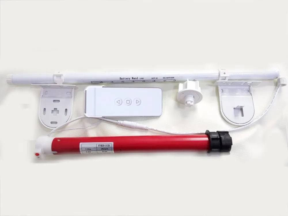 Electric Roller shutters Curtain Motor RF433 Intelligent Remote Control Lifting DC12V Supply