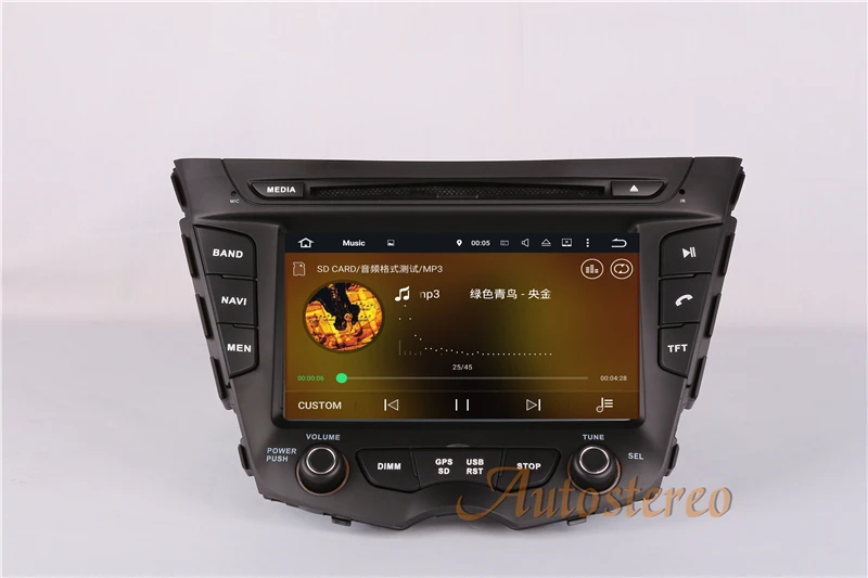 Android 9 4GB ram автомобильный dvd-плеер Automedia для HYUNDAI Veloster 2011- gps навигация Мультимедиа Радио магнитофон головное устройство