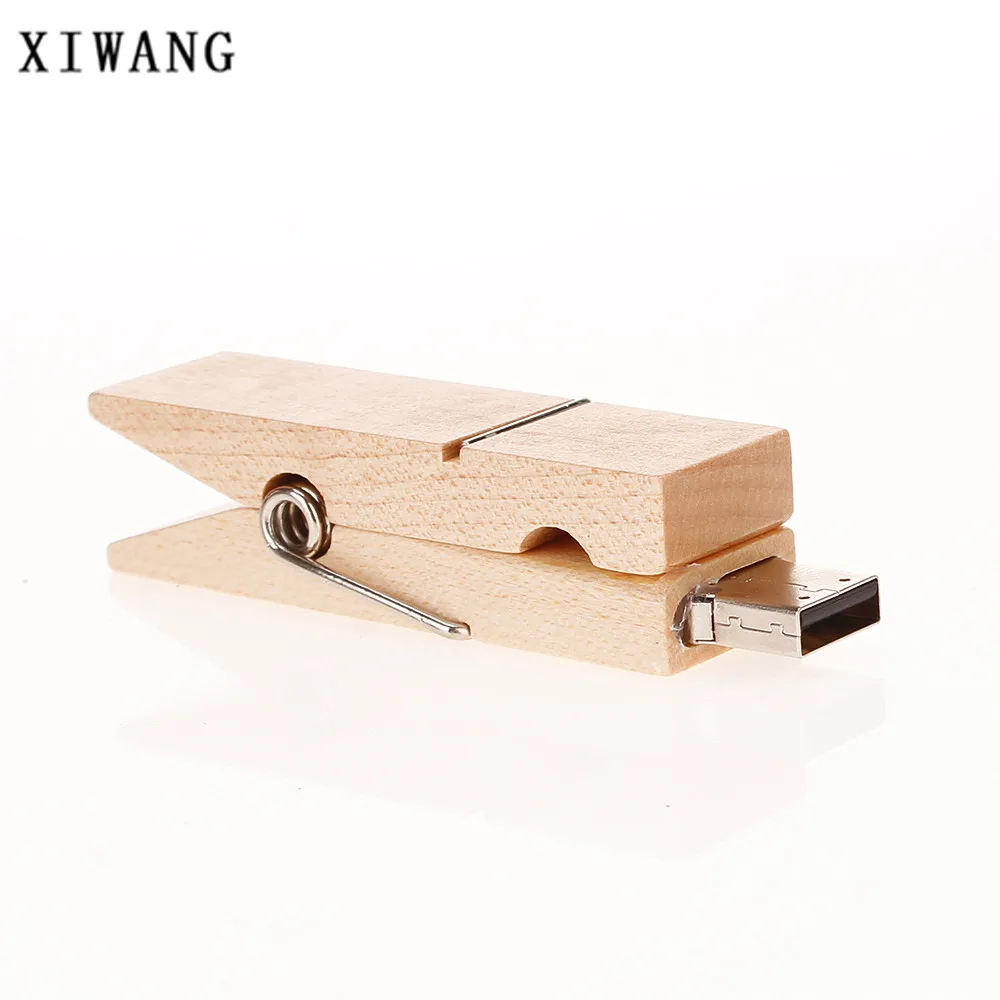 

pen drive 32GB real capacity pendrive 16GB creative pen drive 64GB wooden clip 2.0 4GB 8GB flash memory stick 128gb custom logo