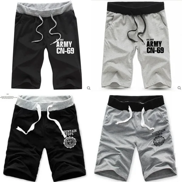 Men Shorts Casual Knee Length Trousers Summer New Men Pants Streetwear