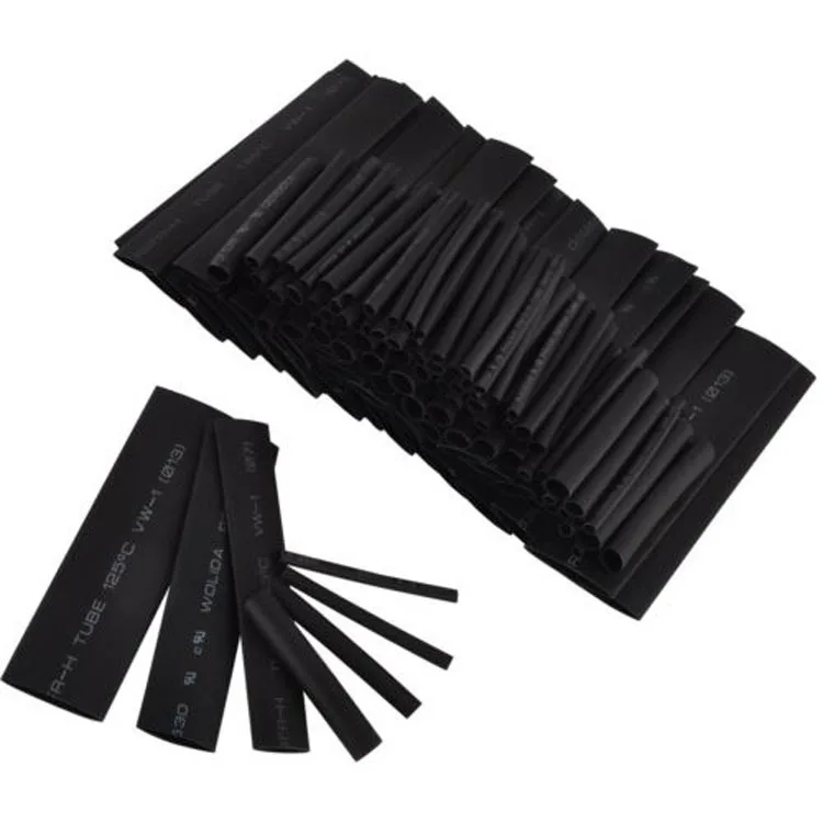 wholesale cheap 30mm 25meter Black Heat Shrinkable Tube Shrink Tubing,secure way to wrap wiring