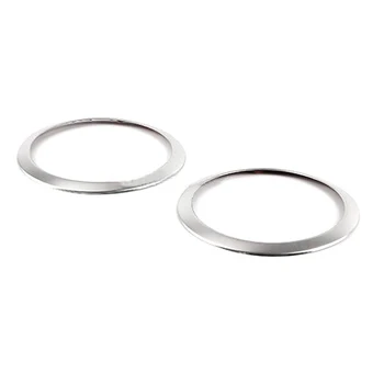 

Kit For BMW X1 F48 16-18 Replacement Ring Silver Chrome Refit Stainless Parts Interior
