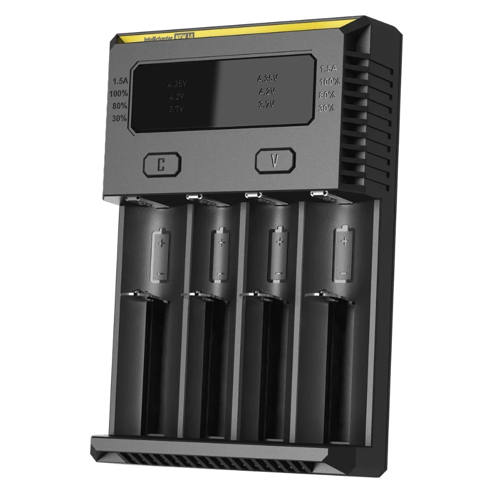 100% оригинальное интеллектуальное зарядное устройство Nitecore i4 универсальное для