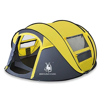 

HUILINGYANG Automatic Tent 3 - 4 People Camping Outdoor Supplies Tents Camping Hiking