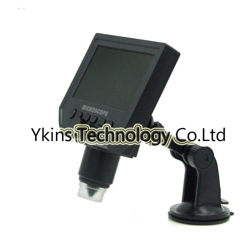 1-600x мини USB цифровой электронный микроскоп Портативный 8 светодиодный VGA микроскоп с 4,3 "HD светодиодный Экран для печатной плате ремонт