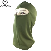 Балаклава камуфляж Уход за кожей лица Чехол тактический Пейнтбол Wargame Военная Униформа армии шлем Защита от солнца полная защита Уход за кожей лица маска