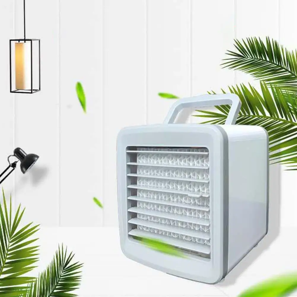 Mini USB Portable Air Conditioner Conditioning Humidifier Purifier 7 Colors Light Desktop Arctic Air Cooler Fan For Home Office