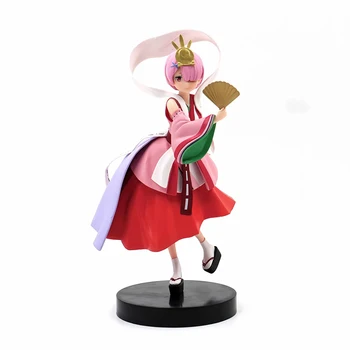 

Re:Life in a different world from zero Ram kimono Ver. anime action toys figures dolls painted 23cm Christmas gift