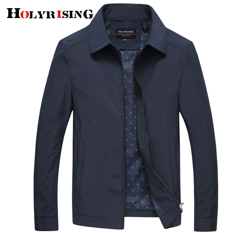 Holyrising, мужские осенние куртки, пальто для мужчин, Jaqueta Masculina, стоячий воротник, мужская куртка-бомбер, Повседневная Деловая куртка 18690