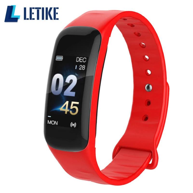 Letike C1 Plus Smart band color screen blood pressure measure Sport Watch  Fitness Tracker Smart bracelet Sport for Android IOS|Smart Wristbands| -  AliExpress