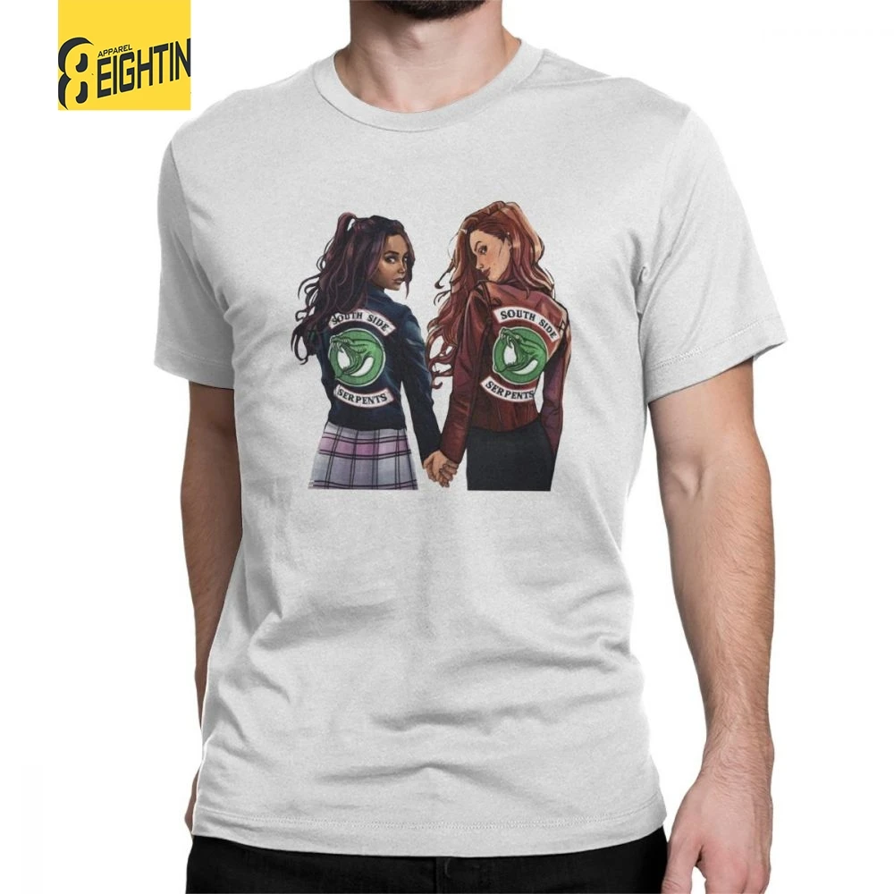 

Choni Riverdale TV Series T Shirts Man 4XL 5XL 6XL Tops Casual T-Shirt O Neck 100% Cotton Tees