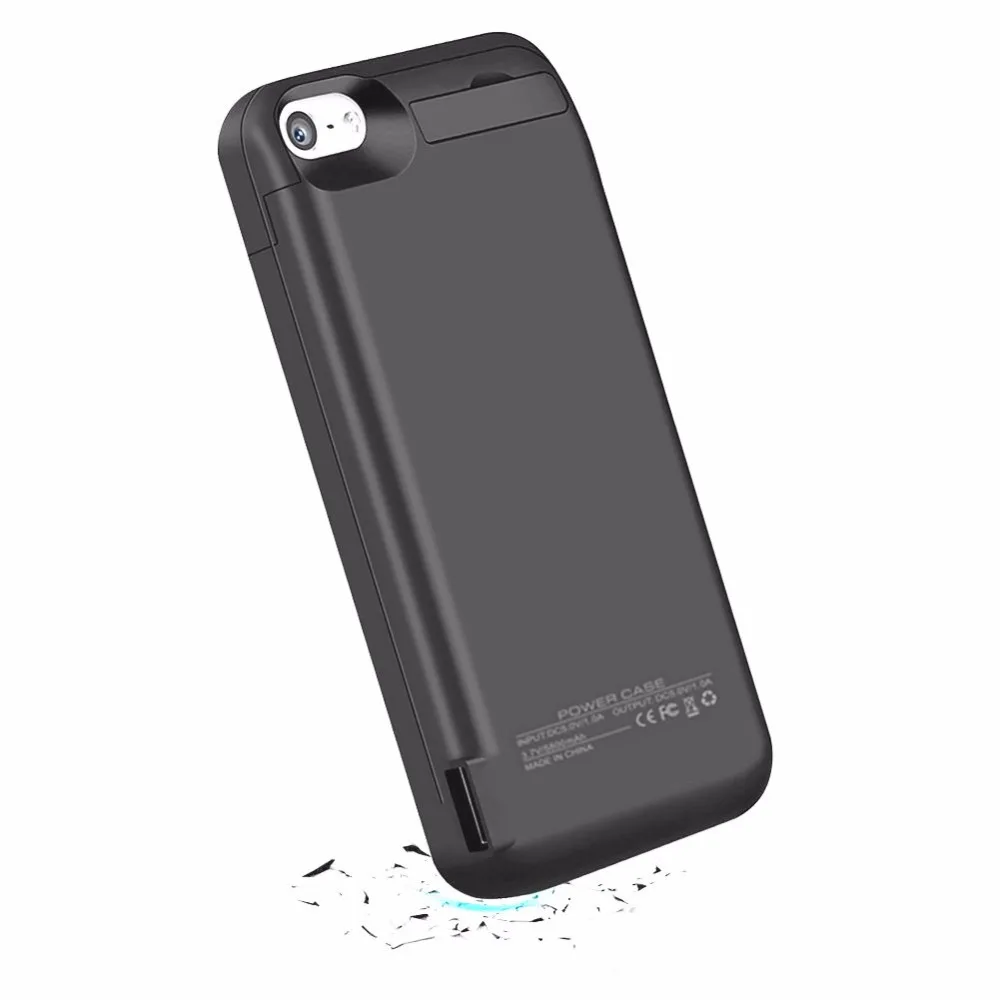 XLOT 4200 mAh Батарея Зарядное устройство чехол для iPhone 5 5S SE Мощность bank Дело внешняя