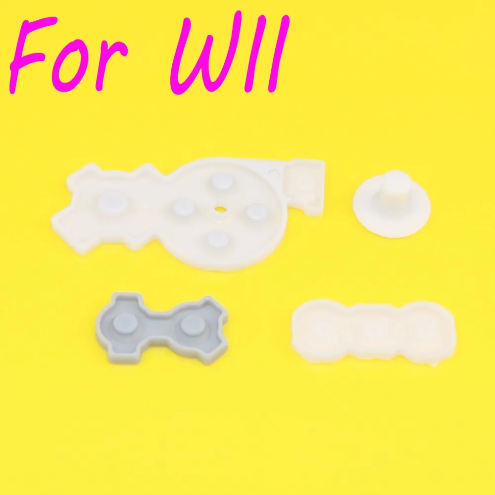 

JCD 1Set Button Conductive Rubber Contact Pad for Nintend FOR Wii Remote Control