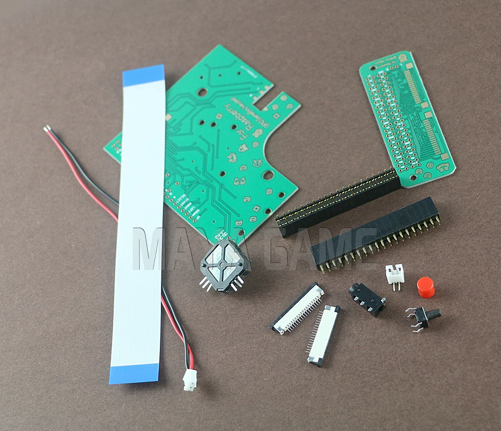 5 комплектов DIY 6 кнопок печатной платы переключатель провода Соединительный комплект для Raspberry Pi GBZ для Game Boy GB Zero GBO DMG-001
