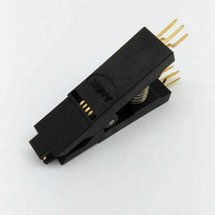 

2PCS / Lot BIOS SOP8 + SOP16 Original Bent Test Clip Pin Pitch 1.27mm SOIC Universal Body Programming Clip Adapter