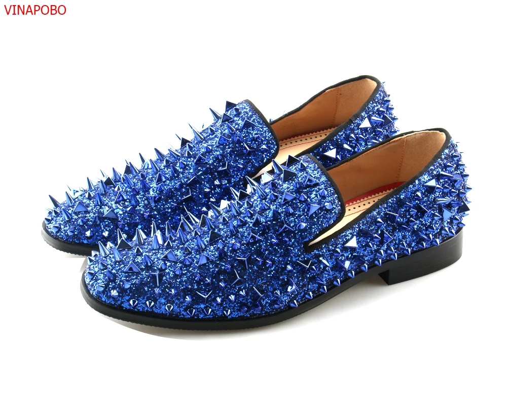 Runway-Fashion-Top-Quality-Men-Shoes-Blue-Sequin-Spikes-Men-Loafers-Rivets-Casual-Dress-Shoes-Men (4)