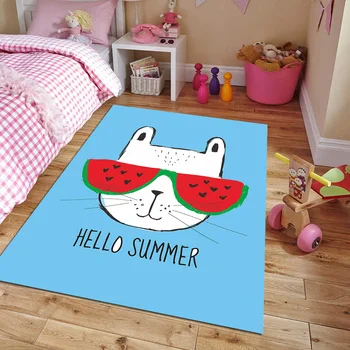 

Nordic living room carpet bedroom household simple modern table bedside mattress decorative carpet rectangle carpet livingroom