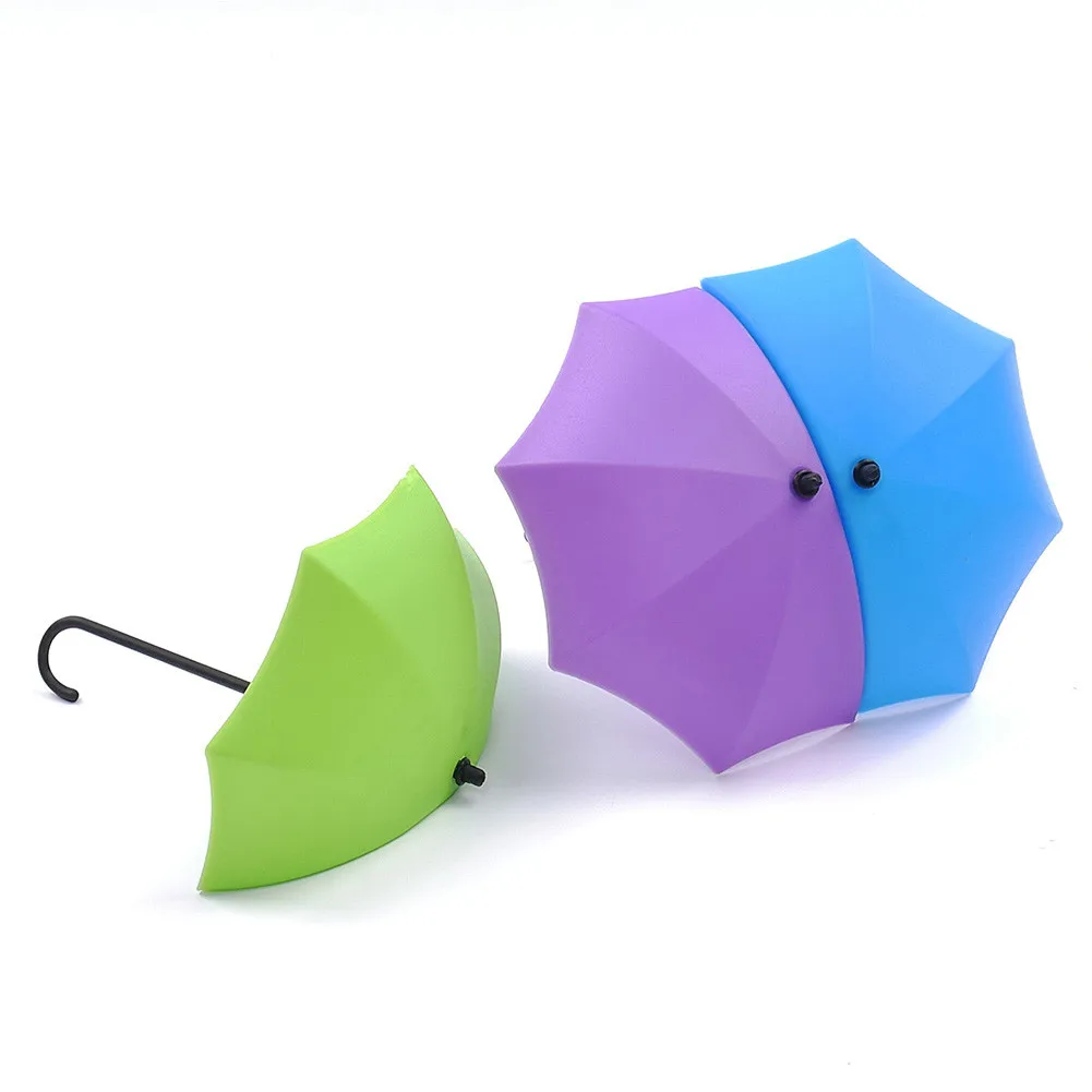 Небольшой крючок для зонтика настенный прочный ключ волос держатель вешалка